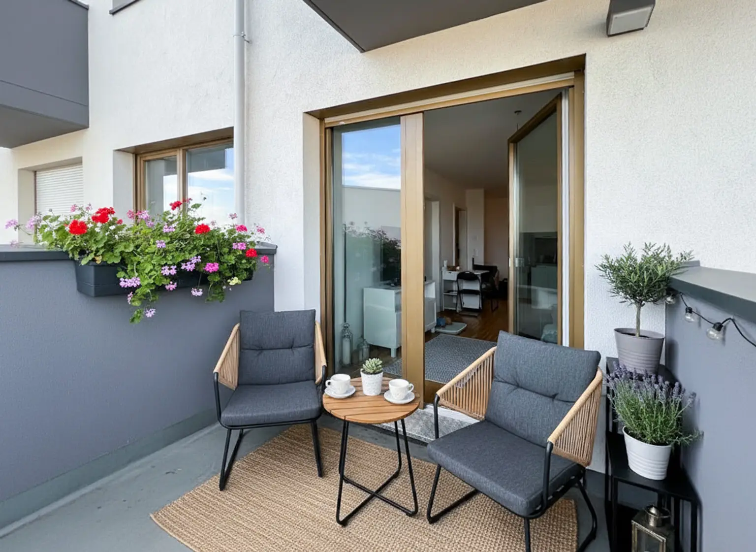 Moderne 2-Zimmer-Anlegerwohnung mit Balkon & Fernblick – vermietet bis 11/2030