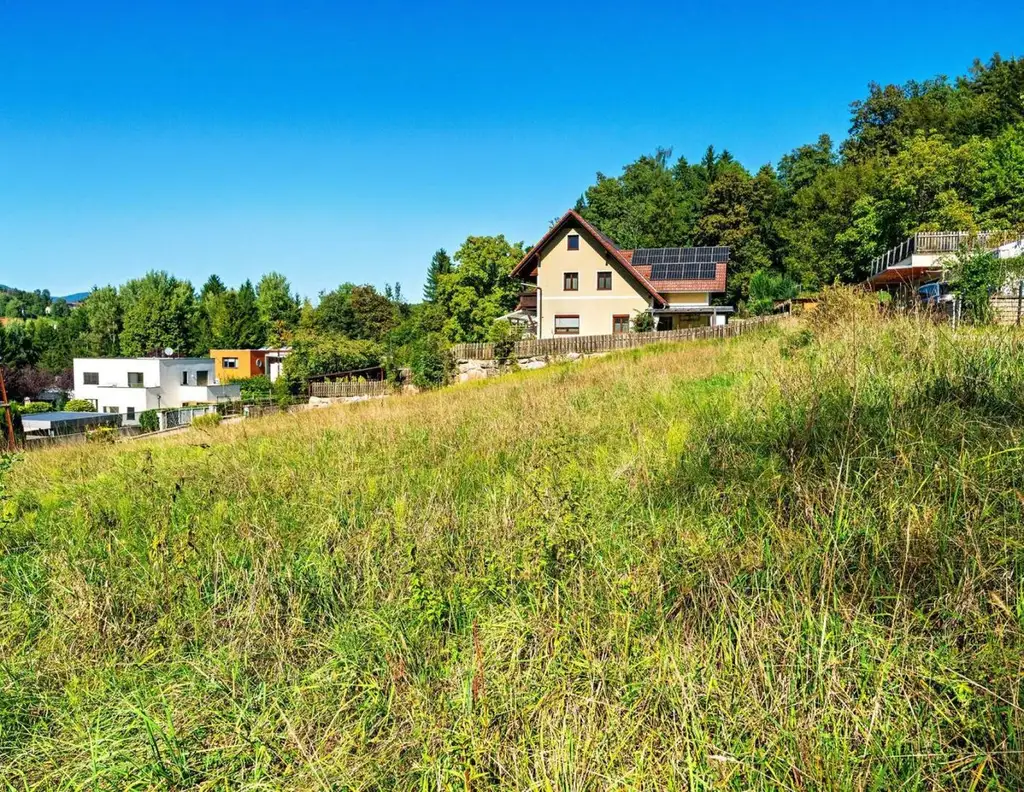 Feines Baugrundstück in Fölling/Schaftal mit schönem Schöcklblick