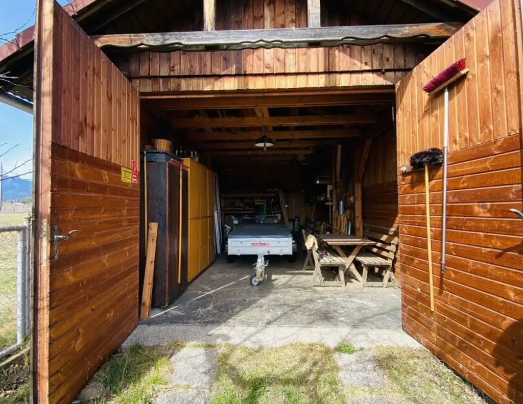Mehr als nur ein Garten! 3.990m2 inkl. Wirtschaftsgebäude, Holzschuppen und Brunnen in Spielberg!