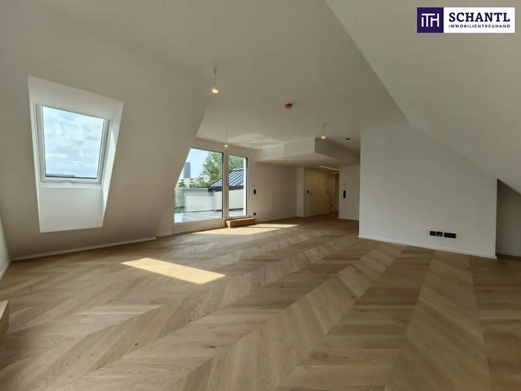 Modernes Penthouse mit 5!!! Sonnenterrassen *Erstbezug *Deckenkühlung *Wasser-Wasser-Wärmepumpe *geräumige Wohnküche *exklusive und stylische Ausstattung *schlüsselfertig