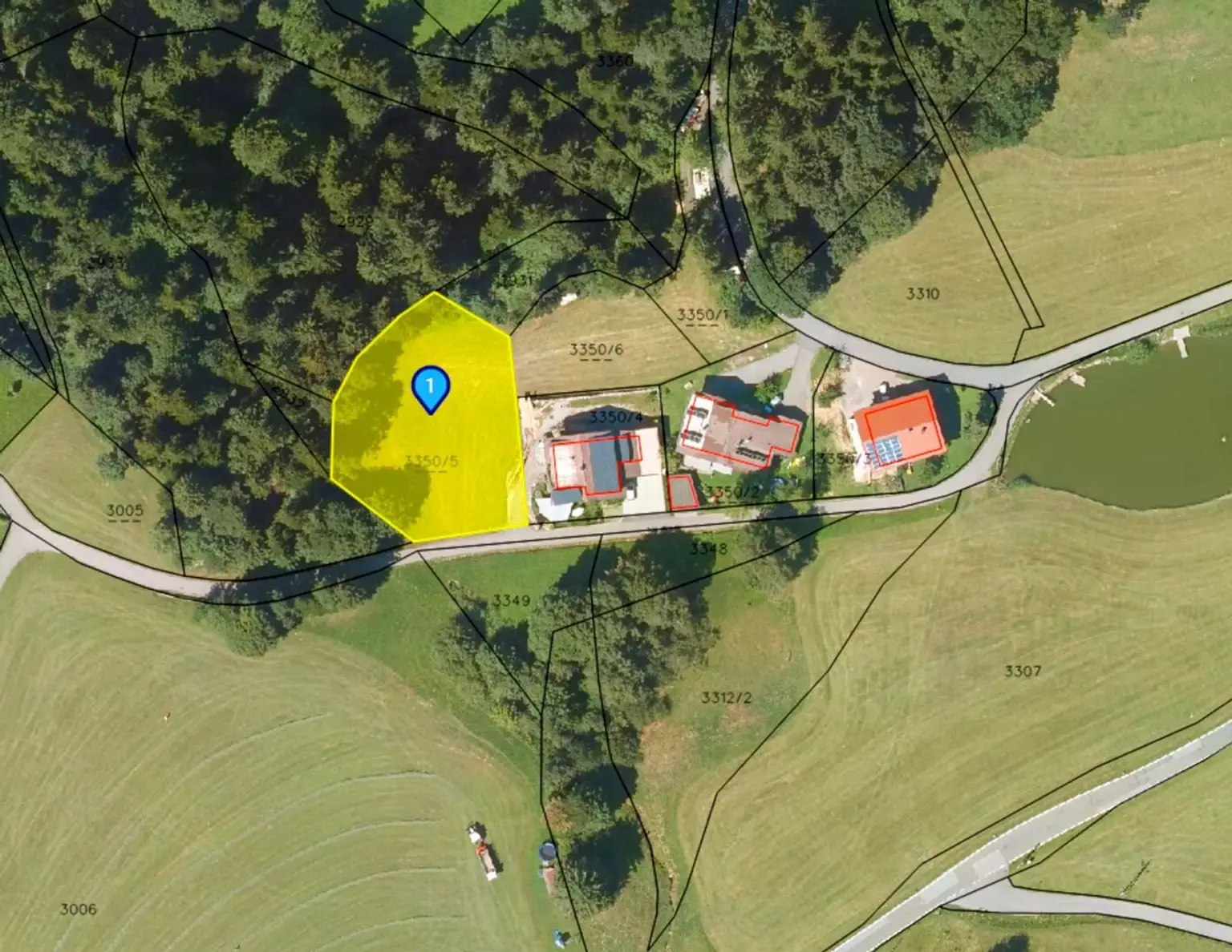 Möggers | Großzügiges Grundstück (1.577 m²) mit Option auf Erweiterung