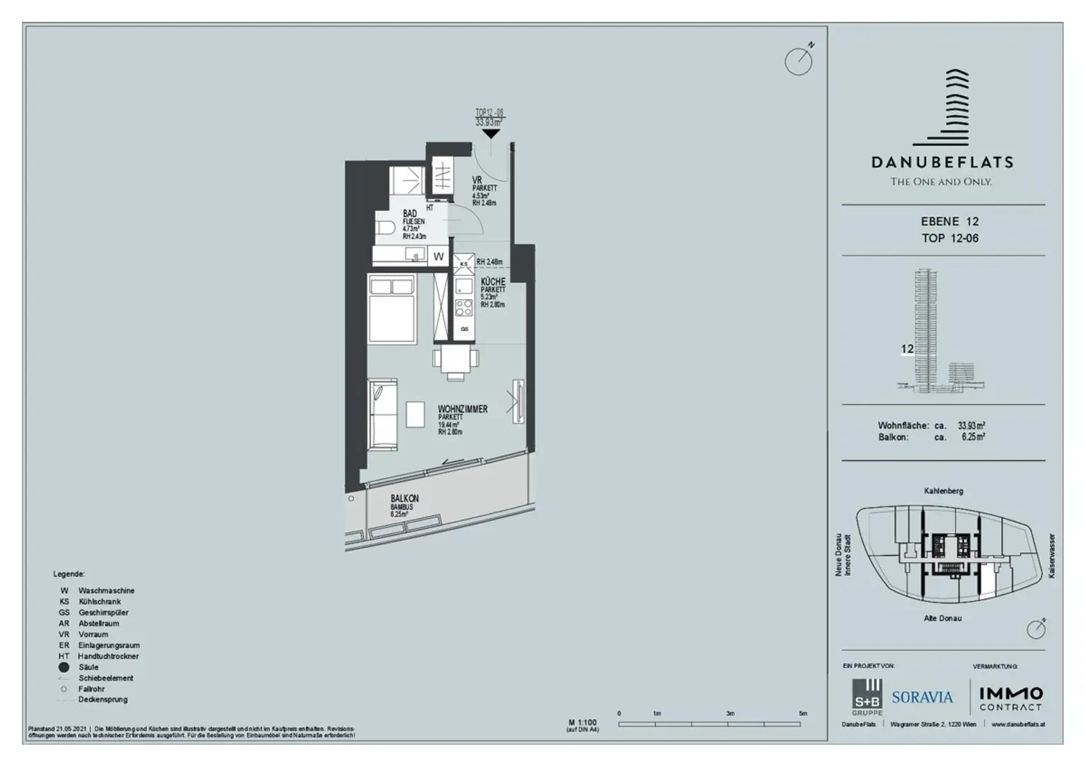 NEW DANUBEFLATS: Fully furnished - Doorman, Gym, Pool, Wellness - LUXUS WOHNEN