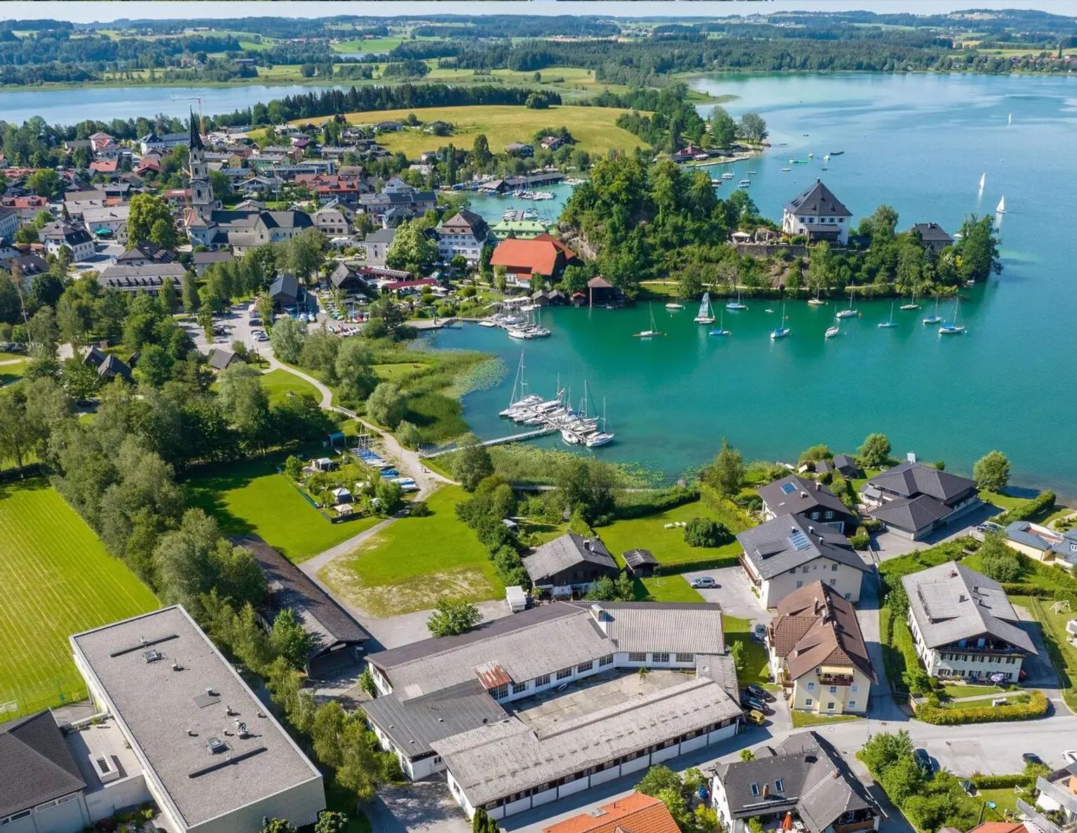 DIREKT AM MATTSEE | 2-Zimmer-Wohnung mit Garten und Seezugang