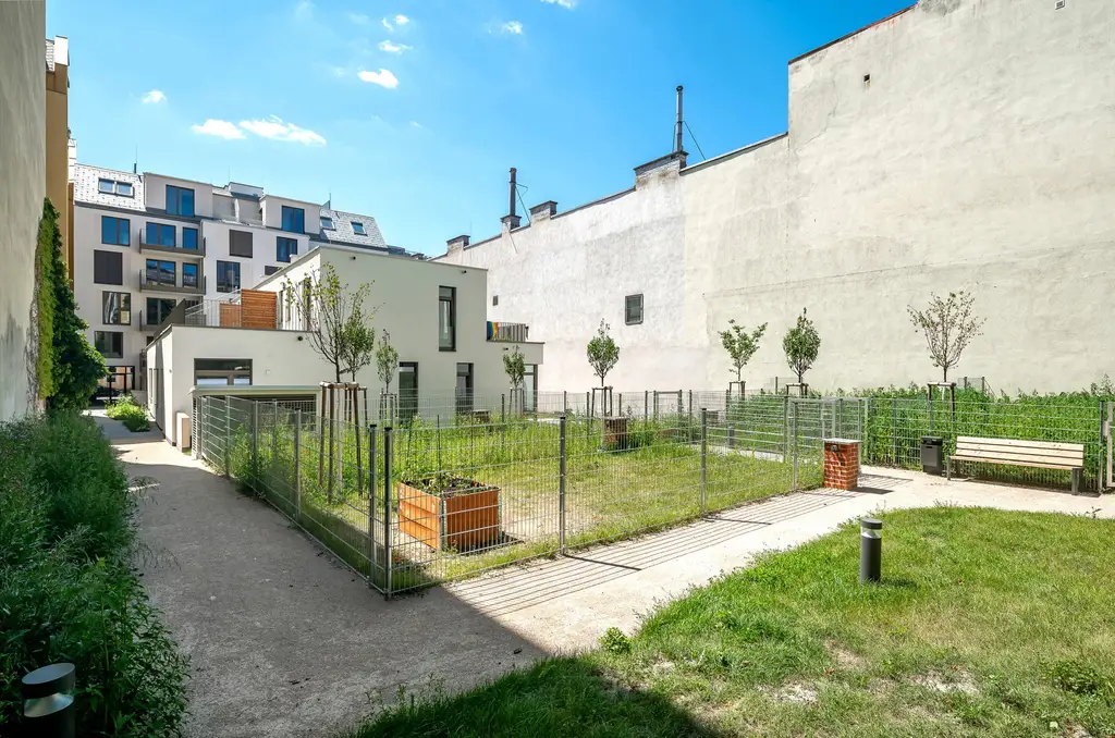 LILIE: Großstadtidylle mit 2-4 Zimmern, sonnigen Freiflächen & Paradiesgarten zum Verlieben