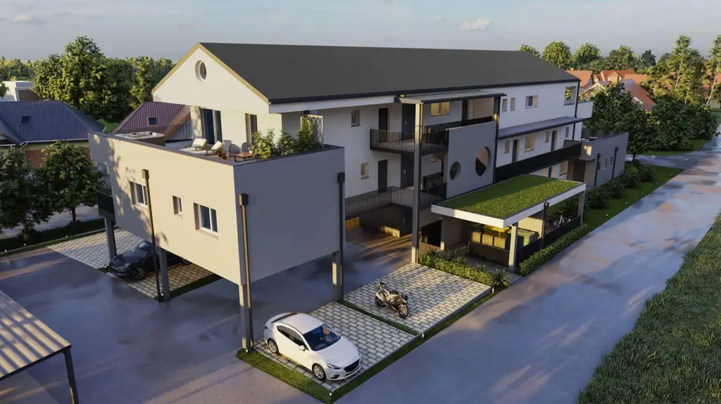 Penthouse mit großer Terrasse in Bad Gams, Nähe Badesee, Top 11