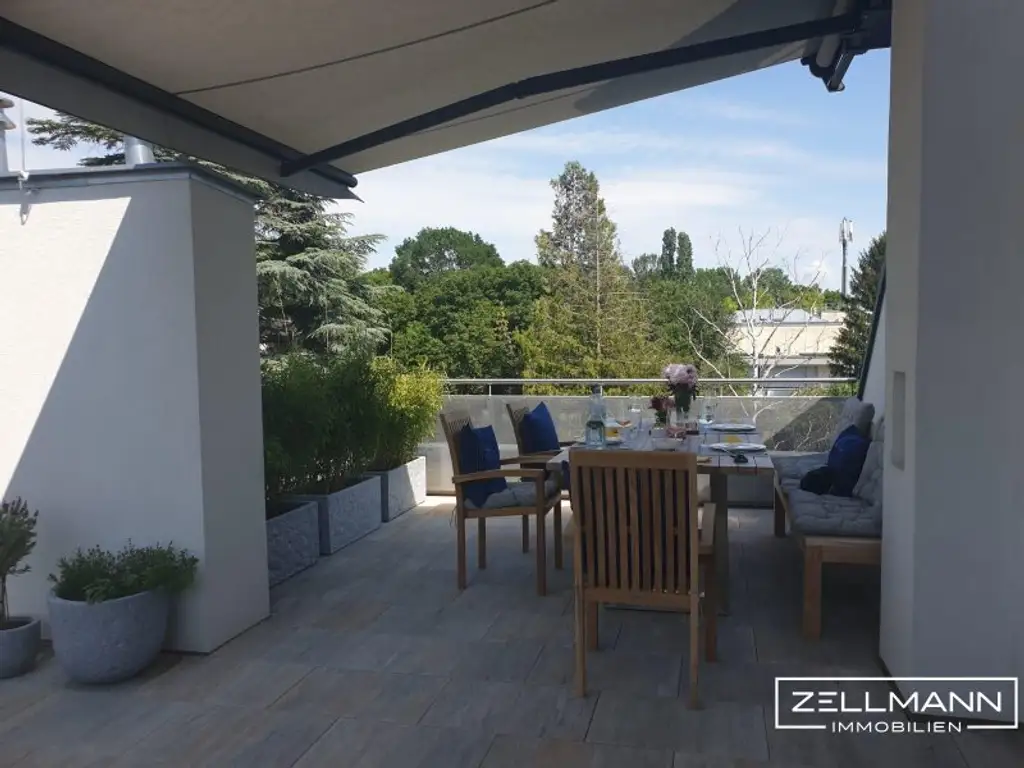 Wohnen über den Dächern von Mauer – Exklusive und neuwertige Dachterrassenwohnung mit Stil und Weitblick | ZELLMANN IMMOBILIEN