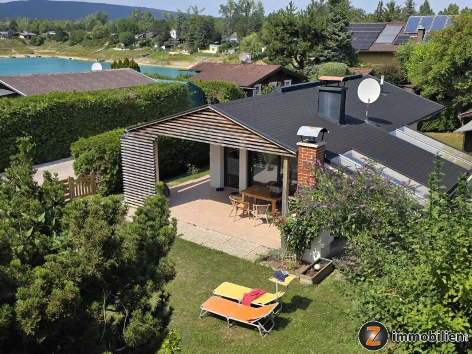 Kleines idyllisches Seehaus - erweiterbar!