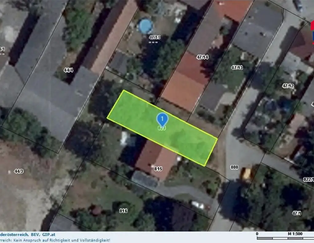 Grundstück in 2201 Seyring zu verkaufen