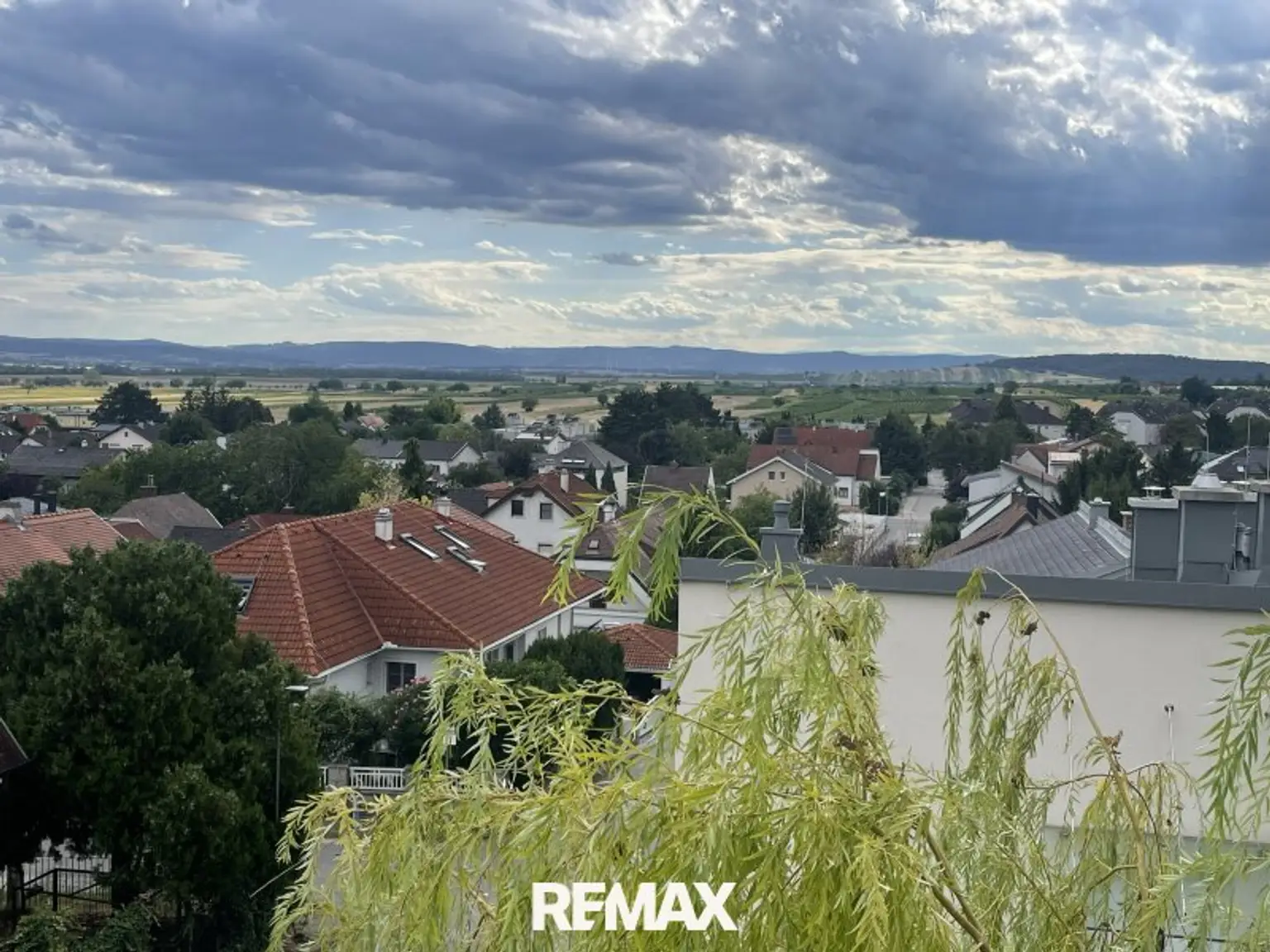 Ausblick vom Balkon über Eisenstadt