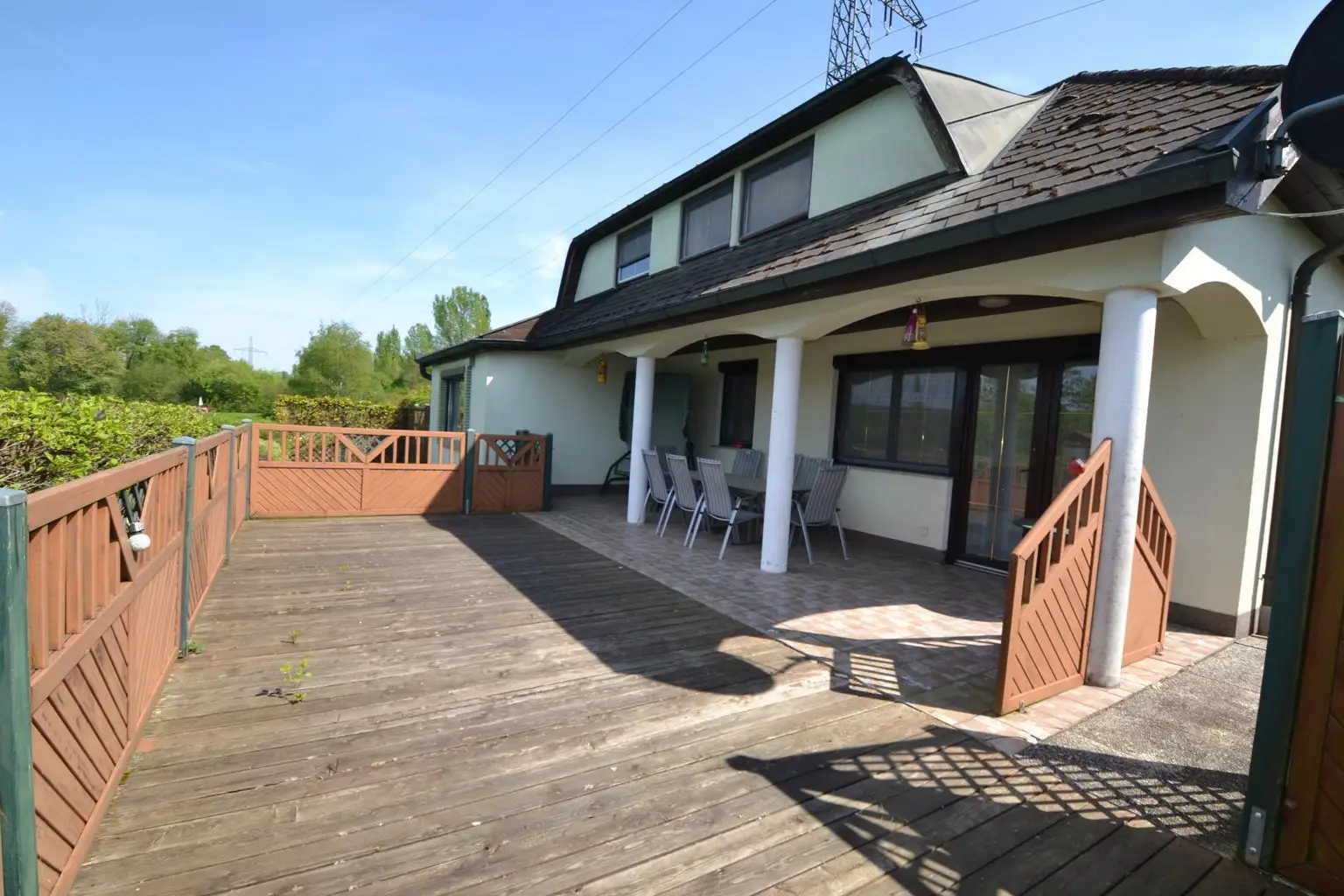 Terrasse mit Seezugang