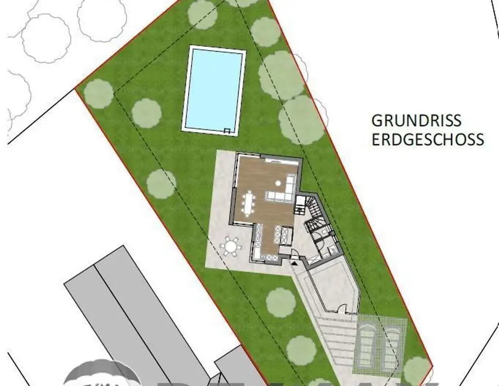 "Sollenau - Grundstück mit zwei Planungsvorschlägen!"