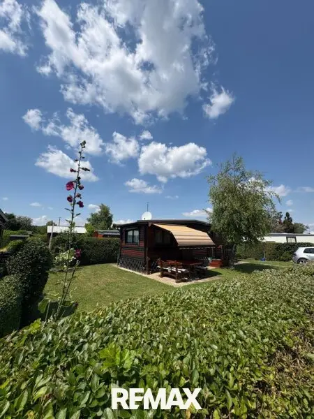 Mobilheim von außen