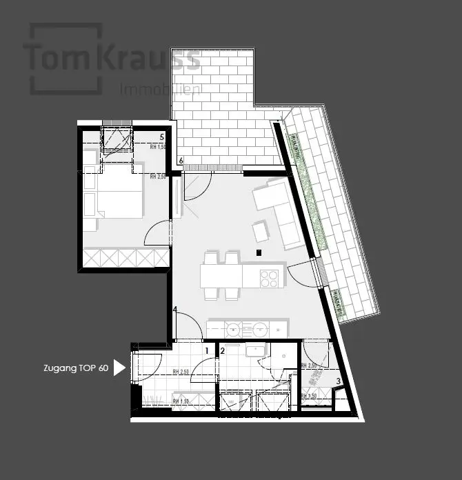 TRAUMHAFTE DACHTERRASSENWOHUNG MIT PRATERBLICK