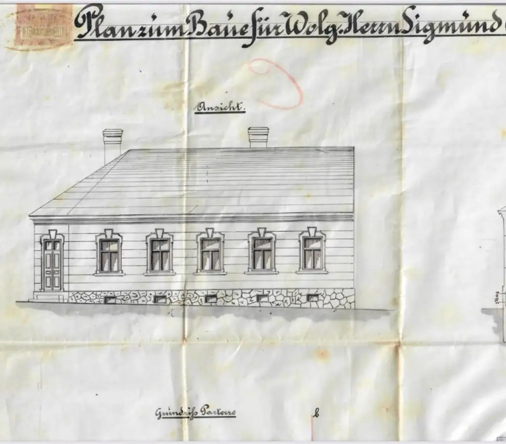 Frontansicht Anno 1899