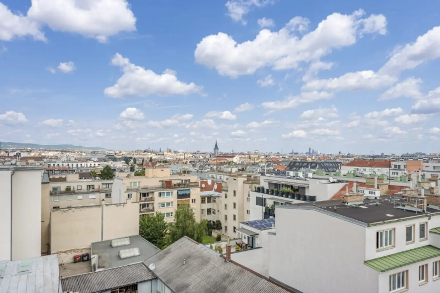 Exklusives Penthouse über den Dächern von Meidling