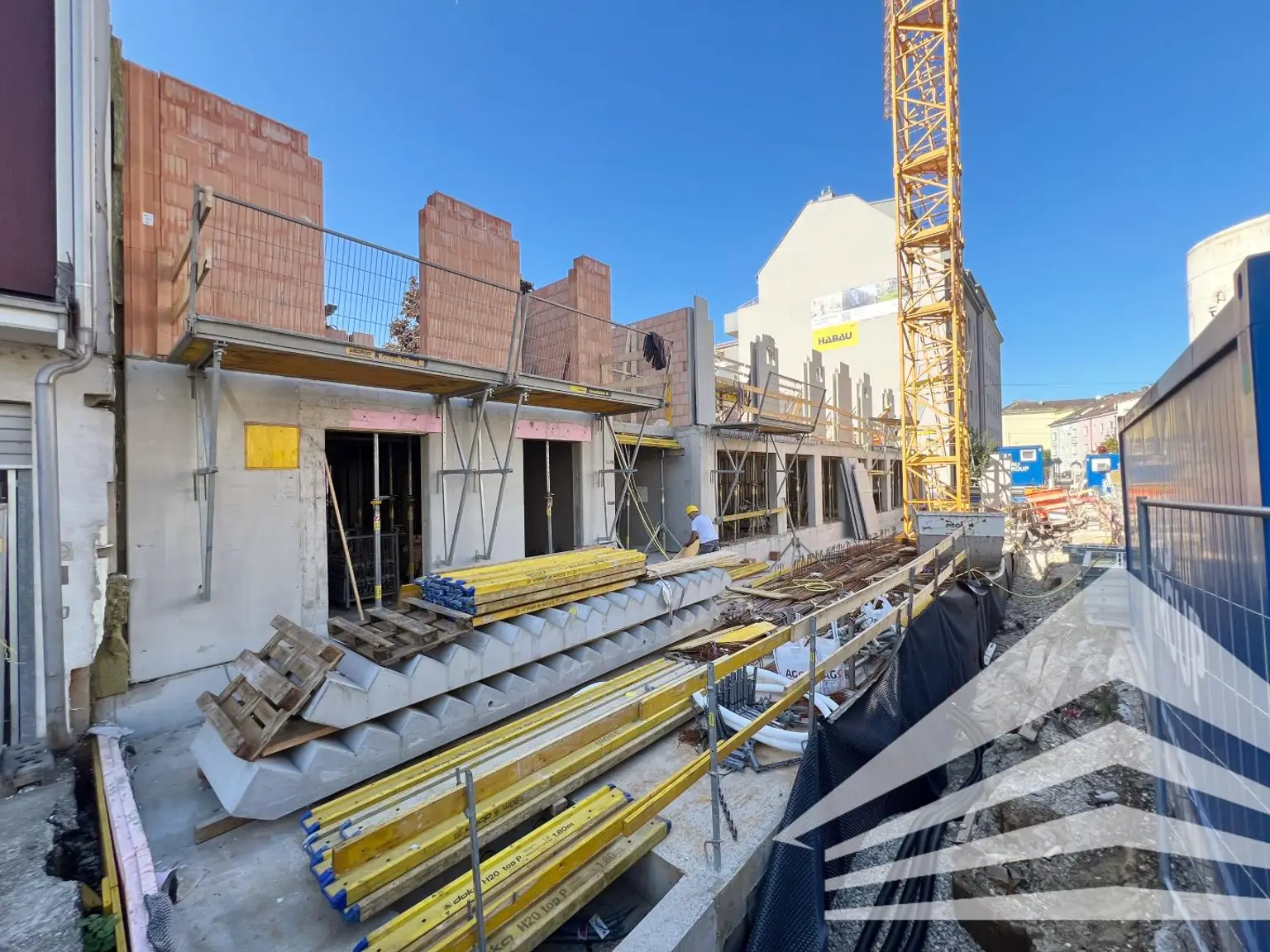 Rascher Baufortschritt! "PILLmein" - 2 Raumwohnung mit 10 m² Loggia (Top 2.10)