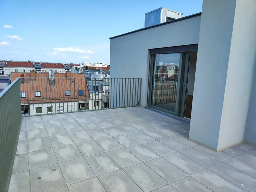 Modern wohnen in Meidling! DG-3-Zimmer-Erstbezug mit Terrasse - Top72