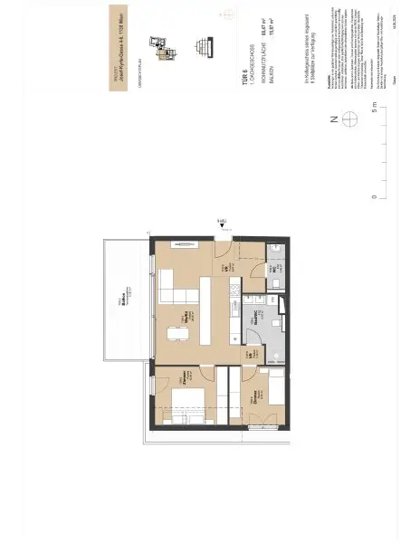 3-ZIMMER WOHNUNG MIT BALKON IM 1.DG | PROVISIONSFREI