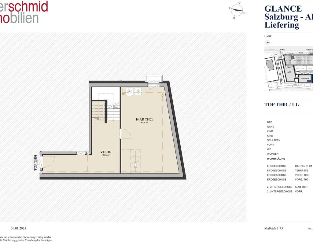 PROVISIONSFREI - NEUBAU 4 Zimmer TOWNHOUSE in Salzburg Stadt Alt - Liefering mit Garten, Terrasse u. Tiefgarage, VOLLE WOHNBAUFÖRDERUNG!