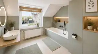 Wannenbad OG Visualisierung