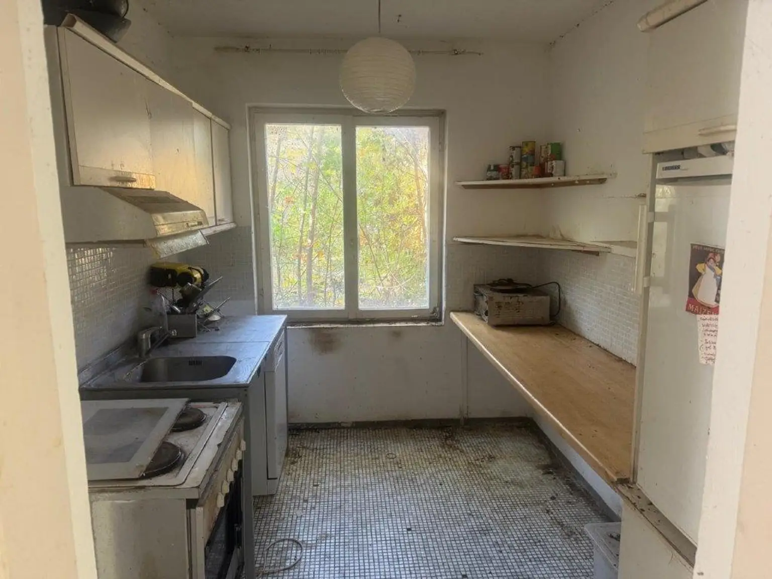 derzeitiger Küchenbereich