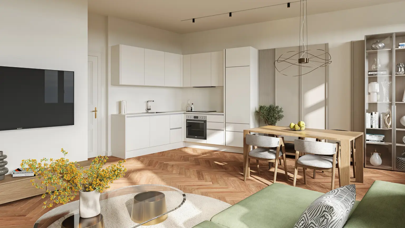 2-Zimmer-Wohnung mit großzügigem Balkon