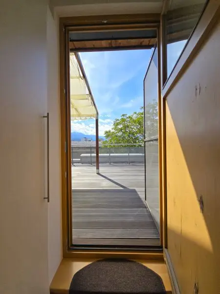 Zugang zur Terrasse
