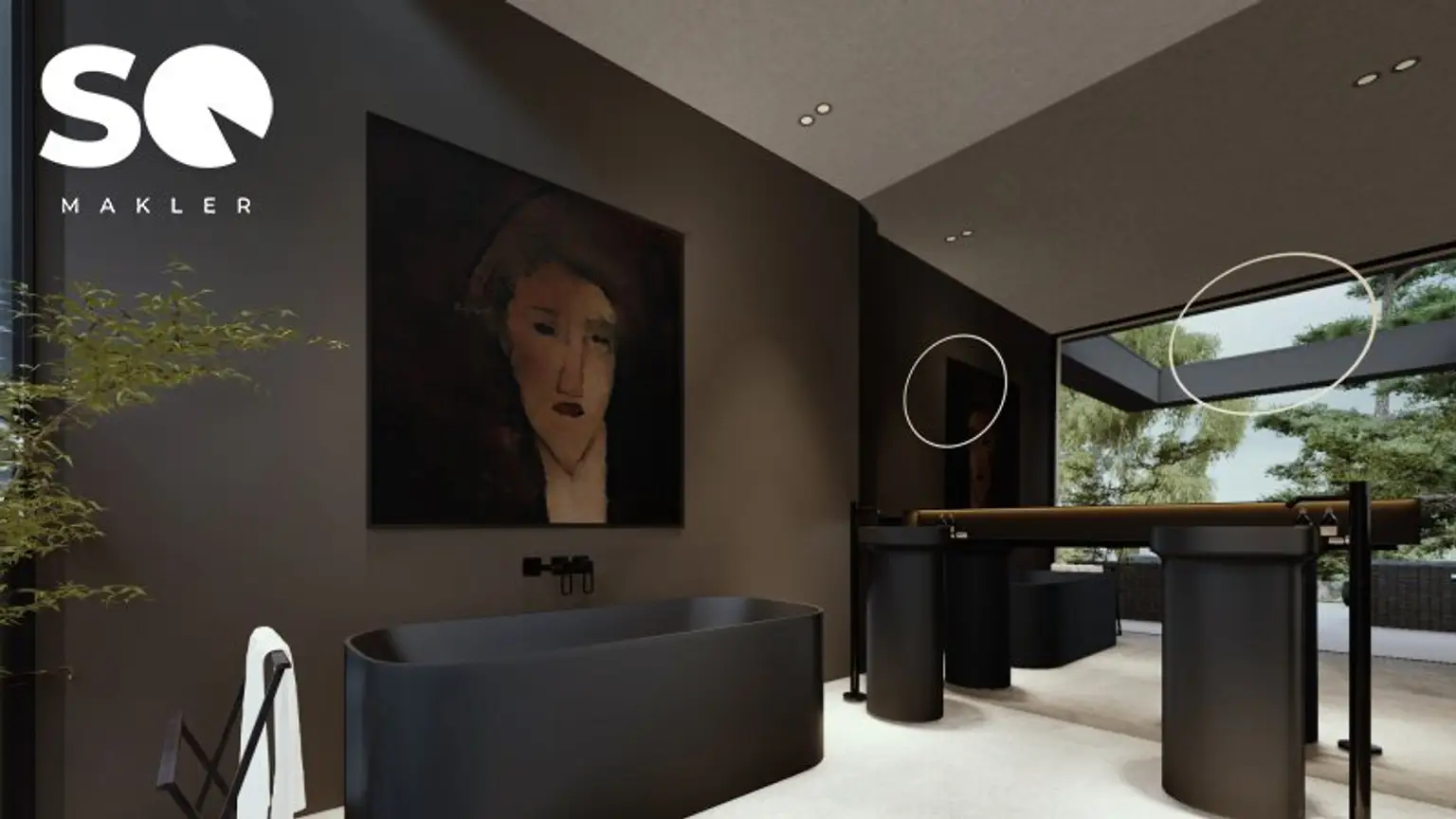 #SQ - EXKLUSIVE BAUBEWILLIGTE MODERNE VILLA AM KAHLENBERG