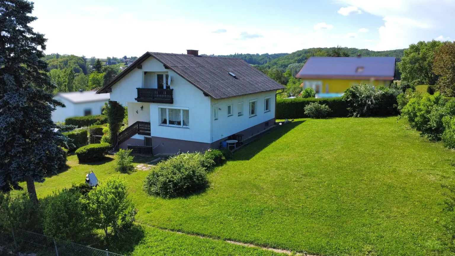 Haus mit Garten