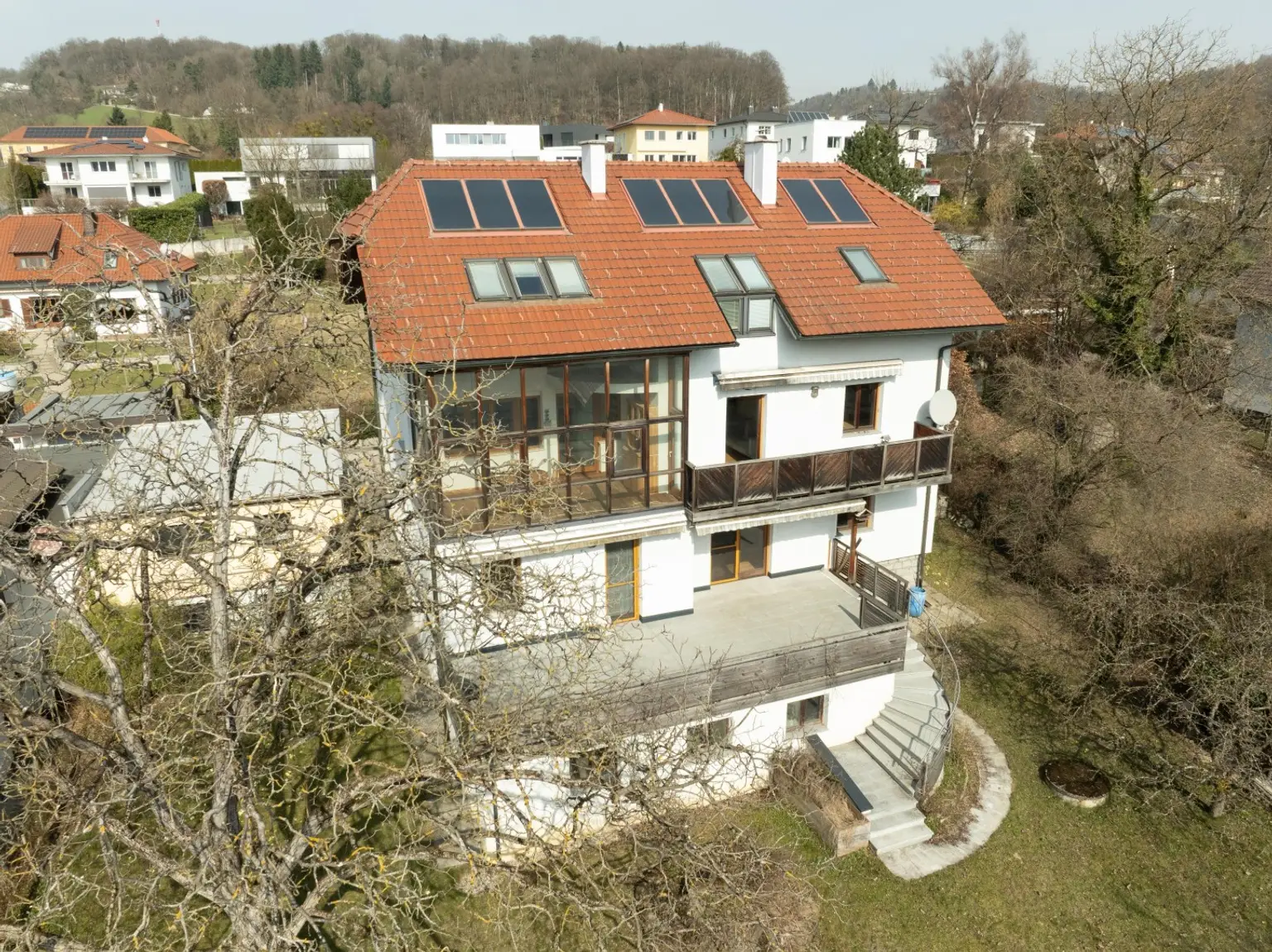 Haus Puchenau Drohne-9