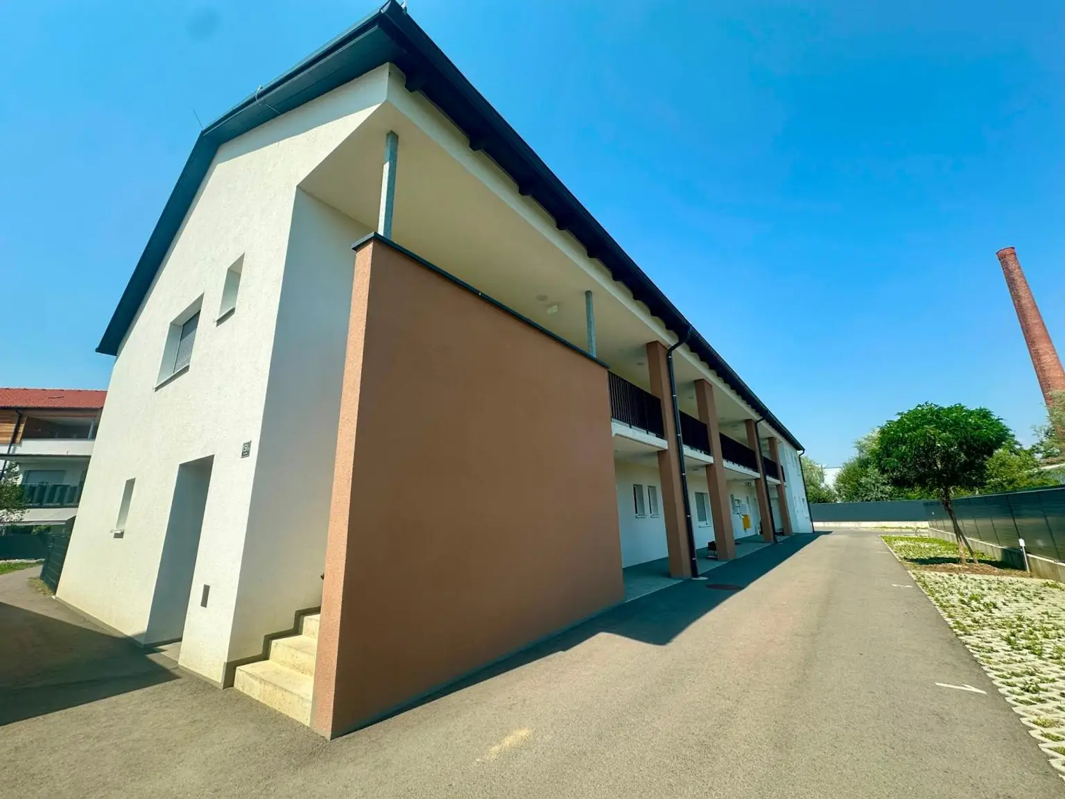Ansicht Zugangsseite Wohnungen Stainz immoresch ex
