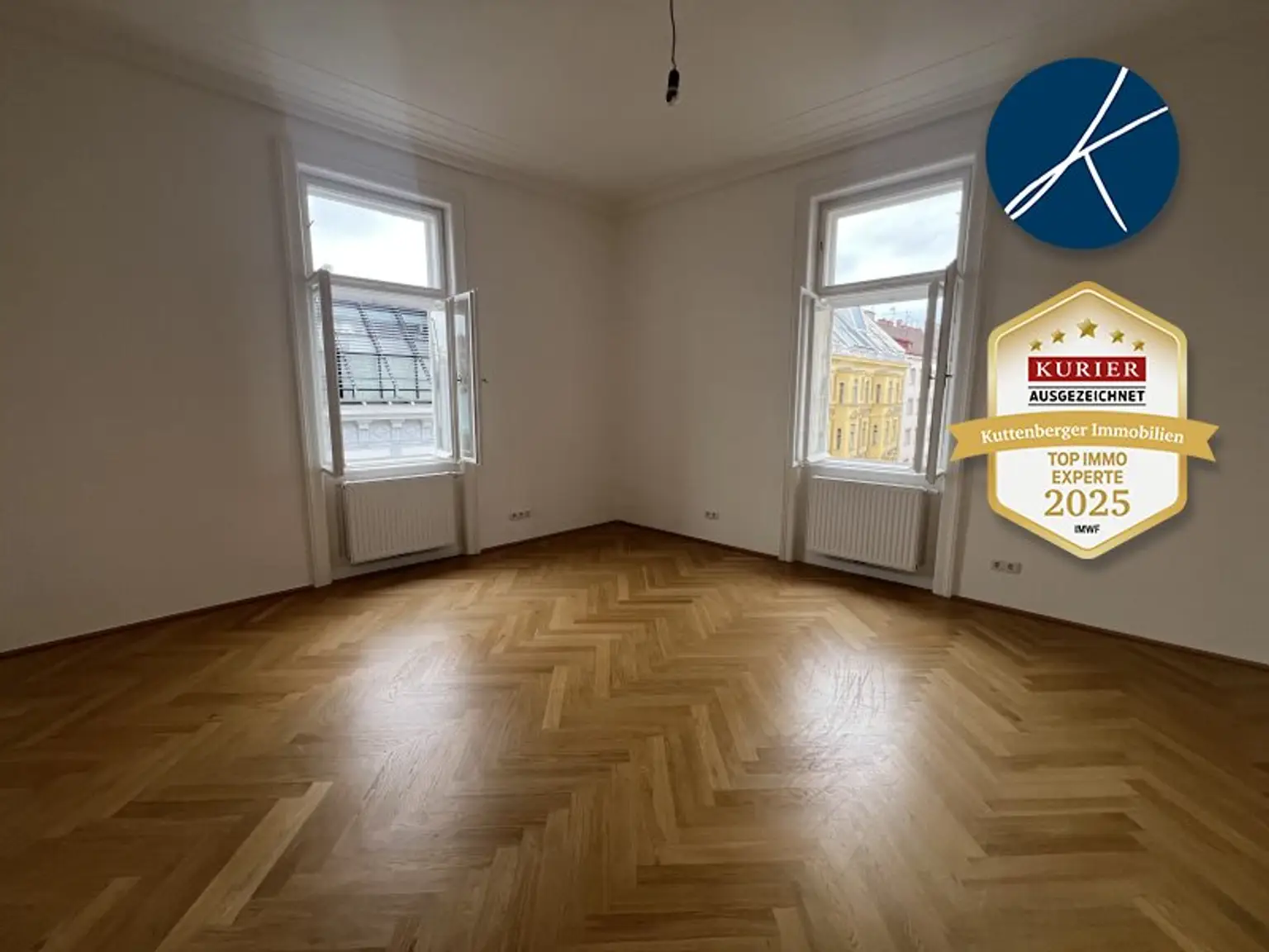 Nähe Stiftskirche (Mariahilfer Straße) U3 : Erstklassiges *Altbau-Juwel mit Balkon*