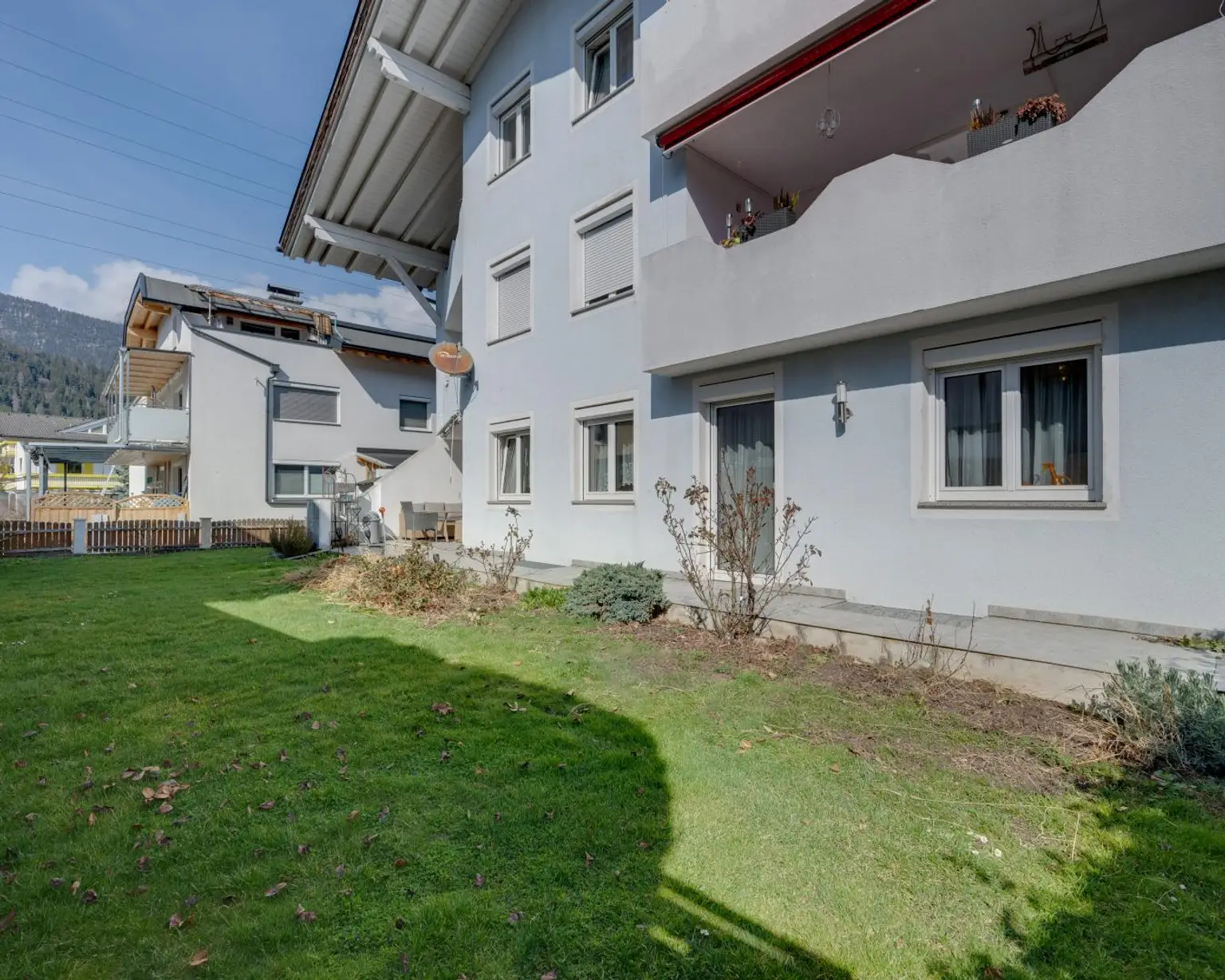 Hausansicht Gartenseite