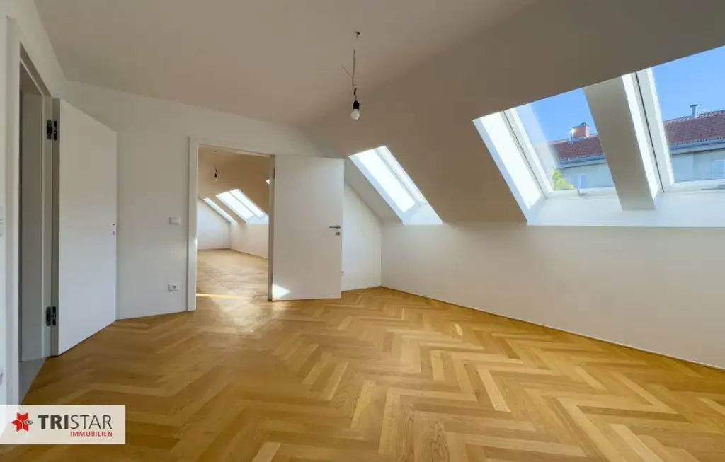 DG-Projekt im 9. Bezirk · 5 Wohnungen · Ost- & Westterrassen · 53–106 m² Urbanes Wohnen · Parks & Uni-Nähe · Sonne von morgens bis abends !