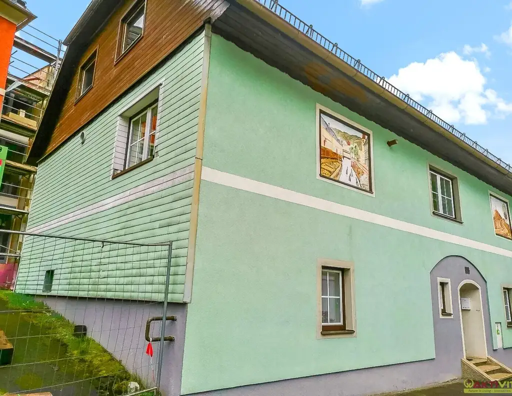 Zentral in Vordernberg. - Haus mit vielfältigem Potential. - Aktuell Zimmervermietung.