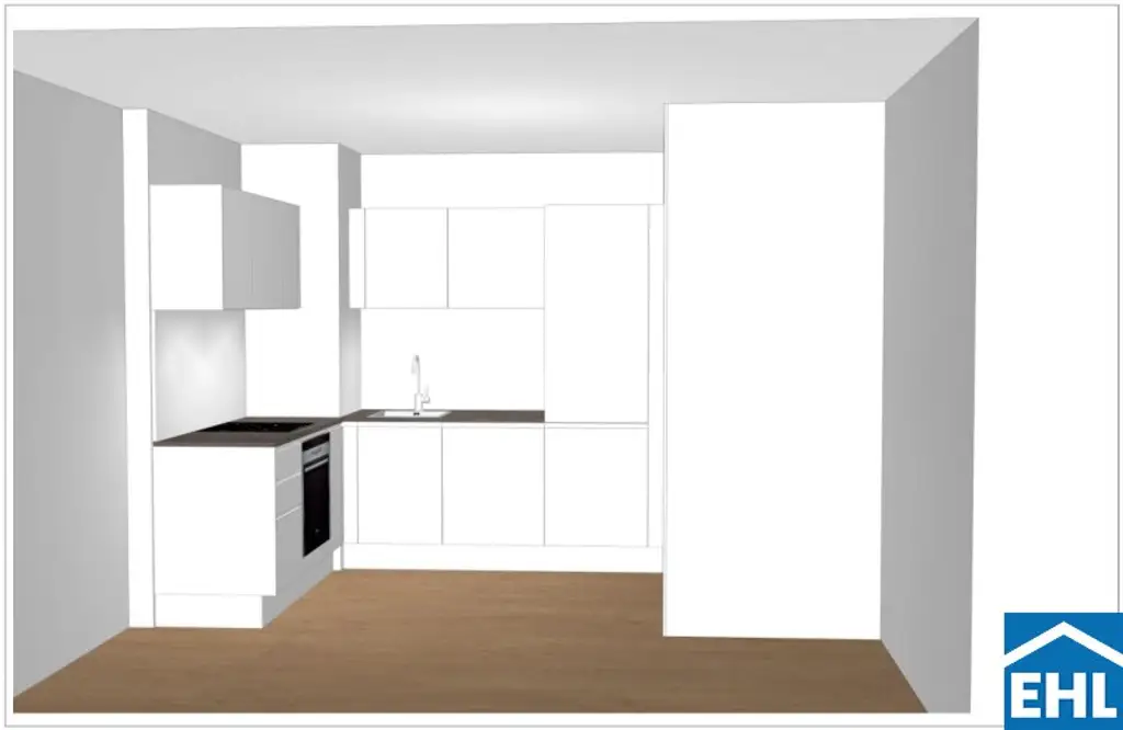 3-Zimmer-Wohnung mit Balkon am Donaukanal
