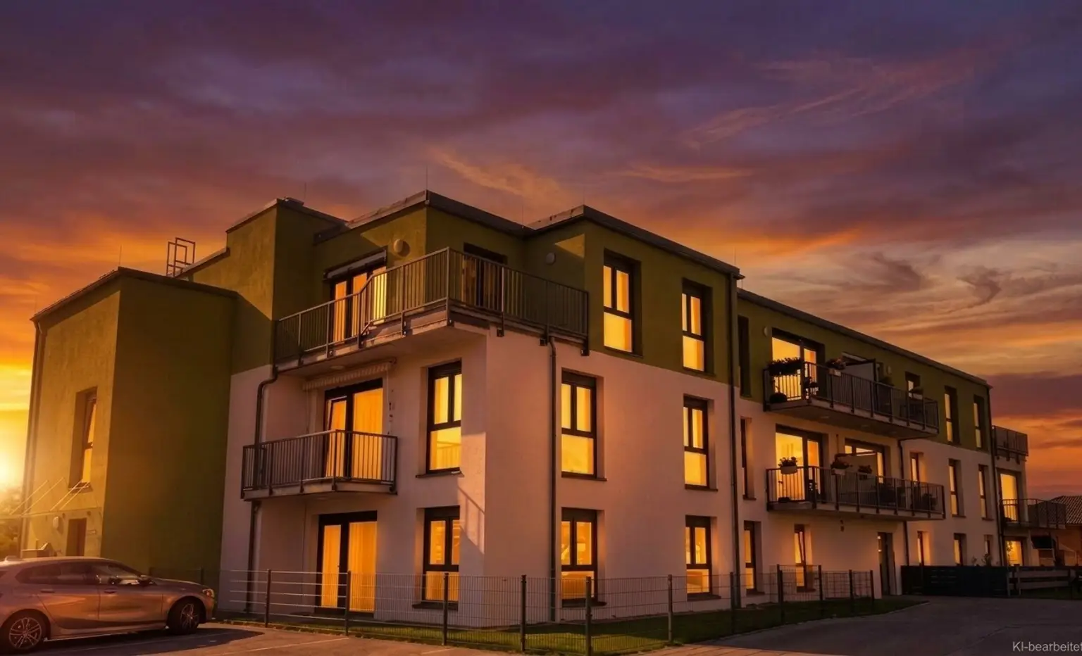 Neubau: 54 m² Wohnkomfort mit sonnigem Balkon in bester Lage