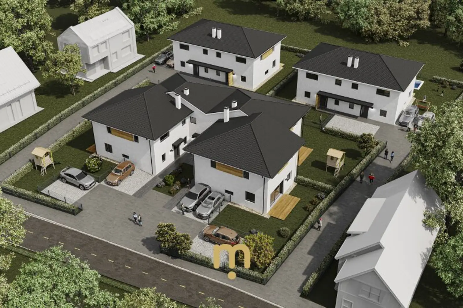 Leistbares Wohnen in 2103 Langenzersdorf – Moderne Doppelhäuser in hochwertiger Ausführung