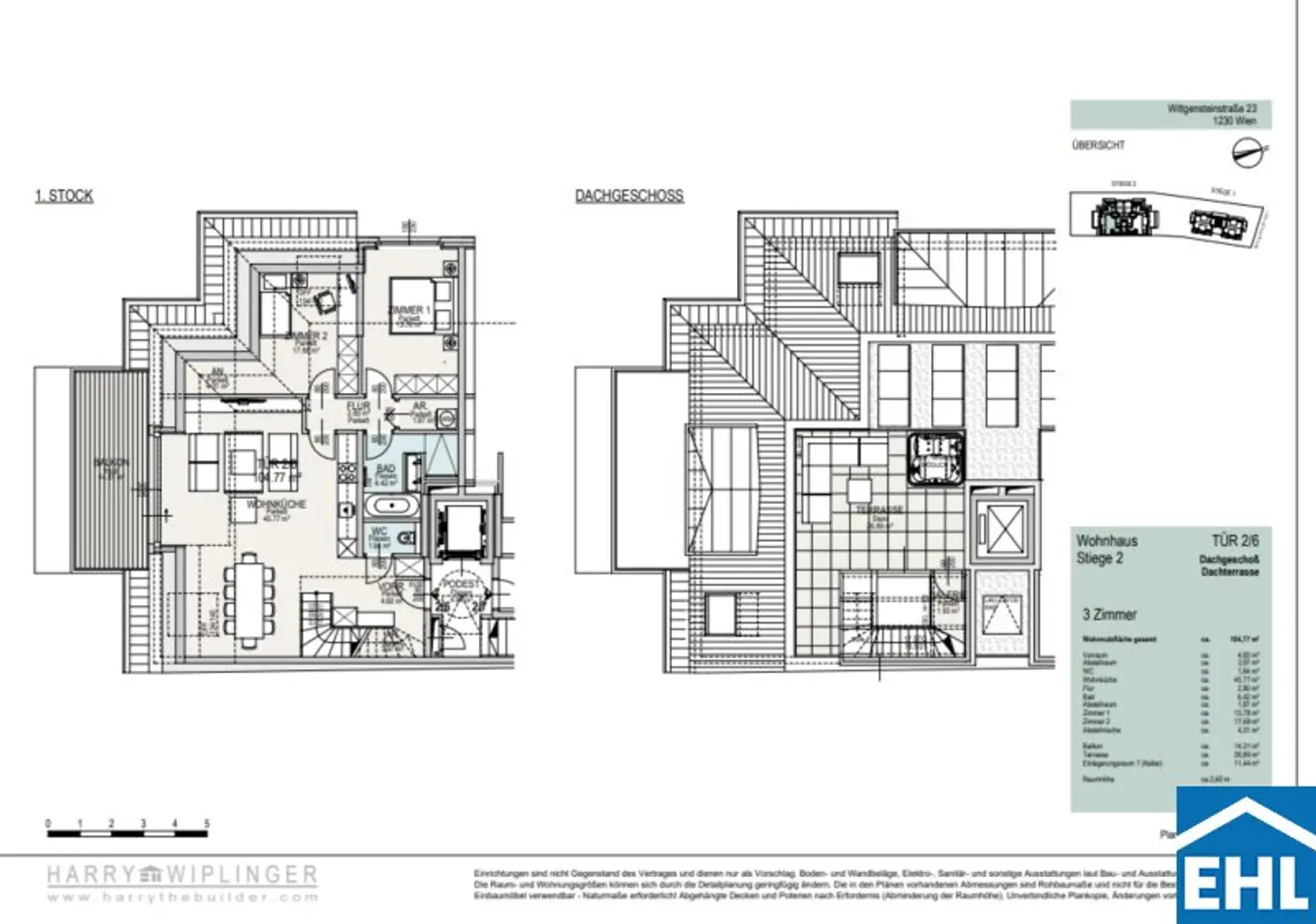 Traumlage – Erstbezug mit Terrasse & Balkon