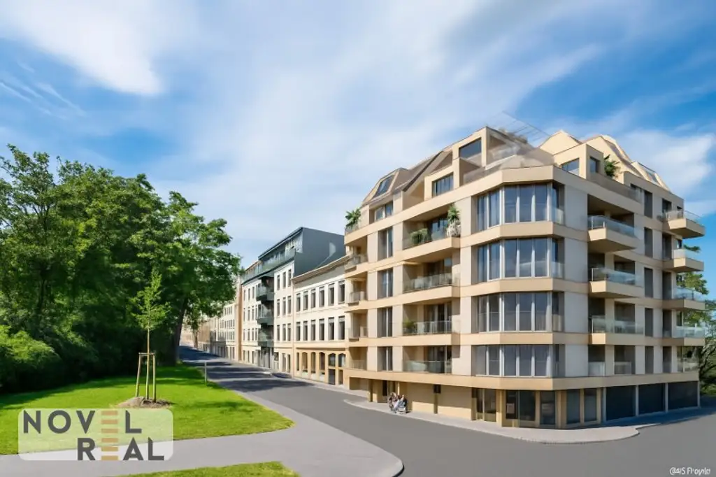 Erstbezug mit allen Extras: Moderne 3-Zimmer-Wohnung mit Balkon, Tiefgarage in U-Bahn-Nähe