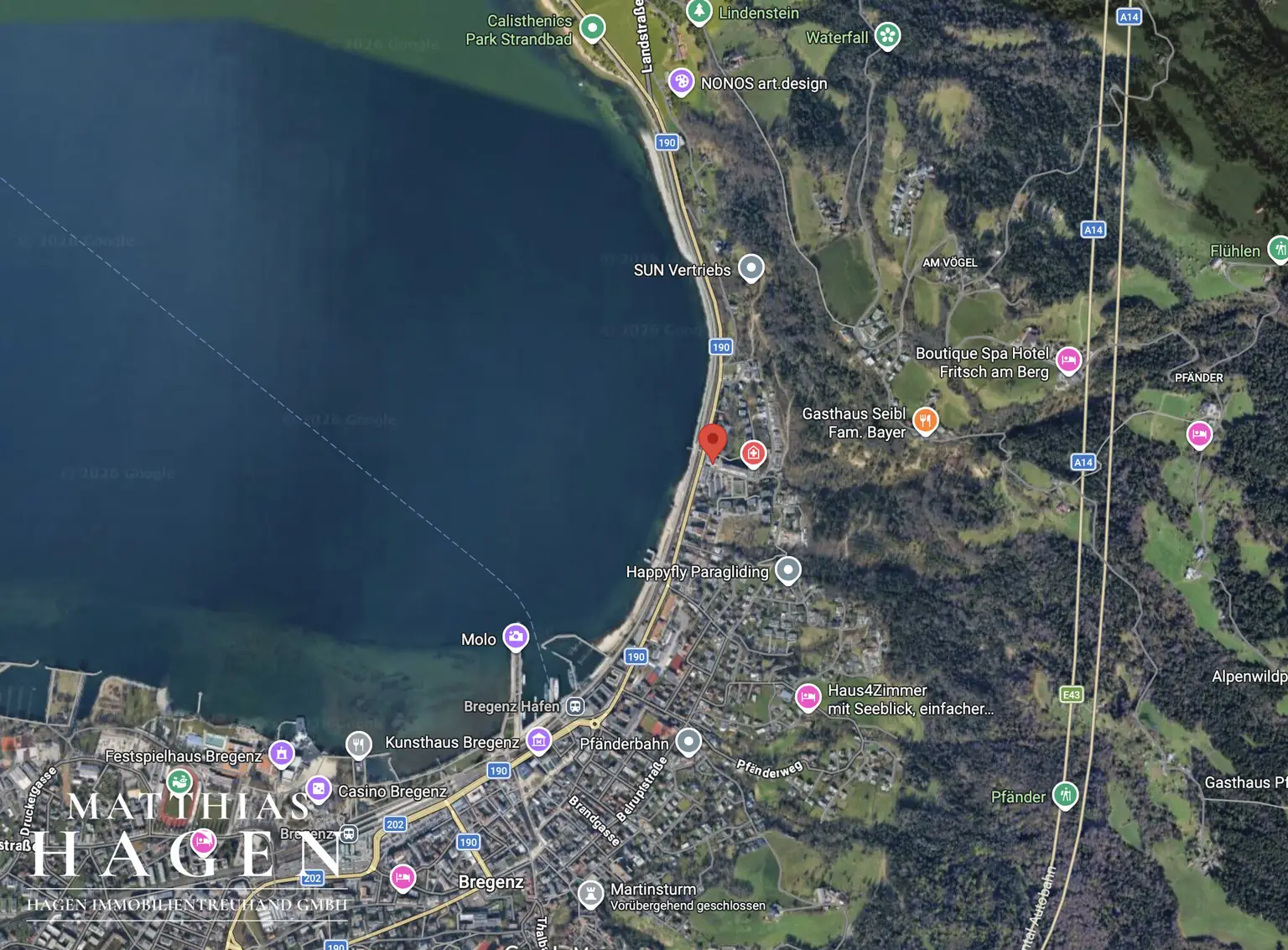 Infrastruktur - Quelle Google Maps