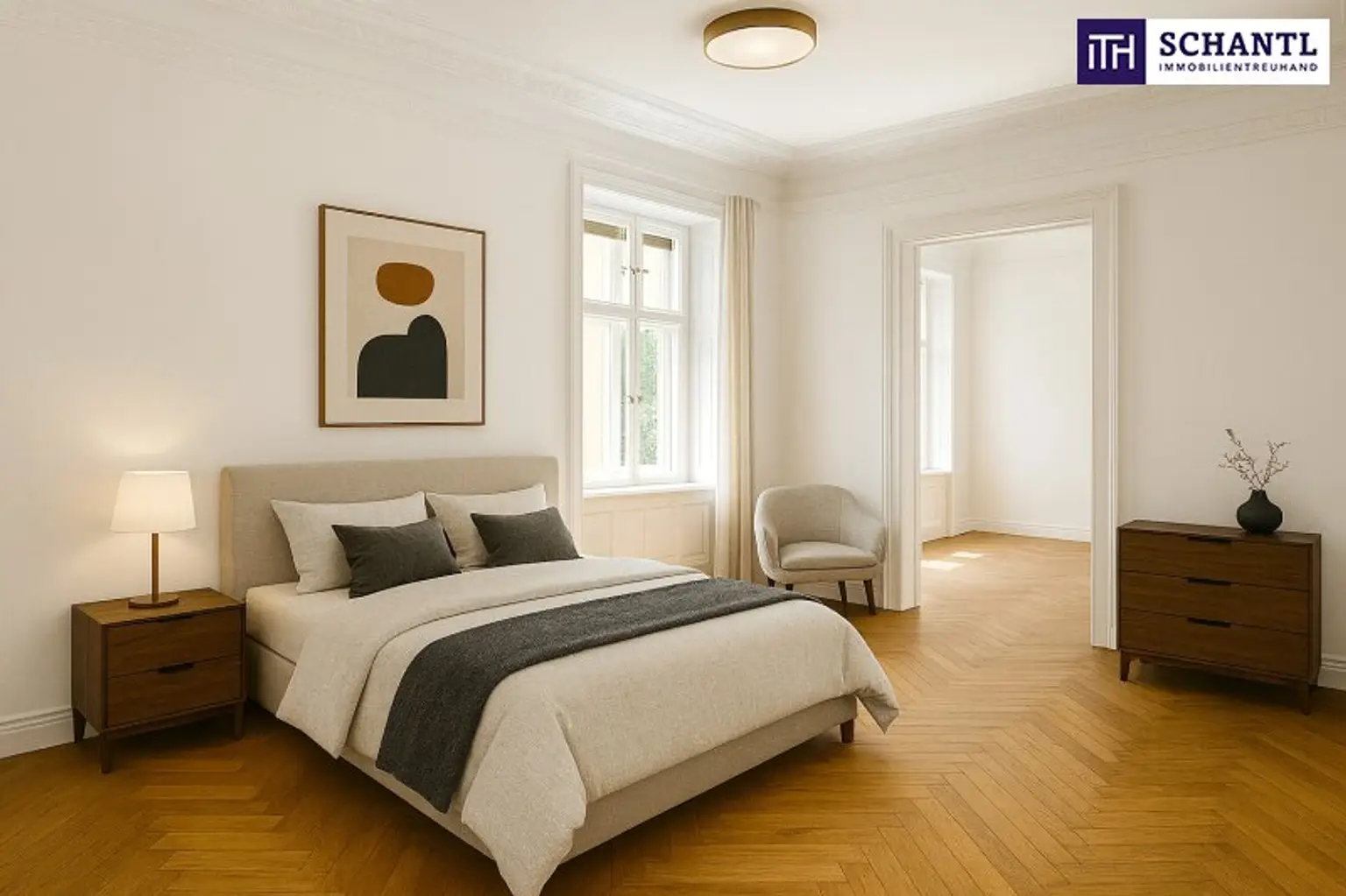 Stilvolles Wohnen in Bestlage - Erstbezug in Grinzing! Frisch saniertes Altbaujuwel + Tolle Lage und Anbindung + Perfekt aufgeteilte 3 Zimmer! Worauf warten Sie?