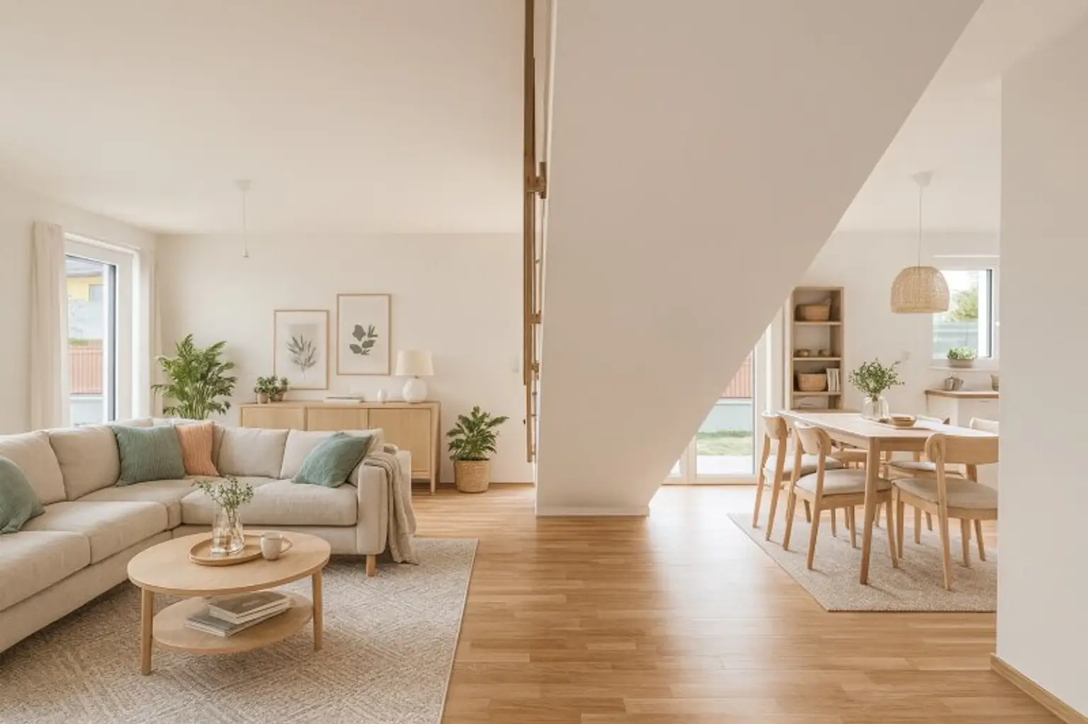 Idyllische Doppelhaushälfte in absoluter Ruhelage mit Kaufoption