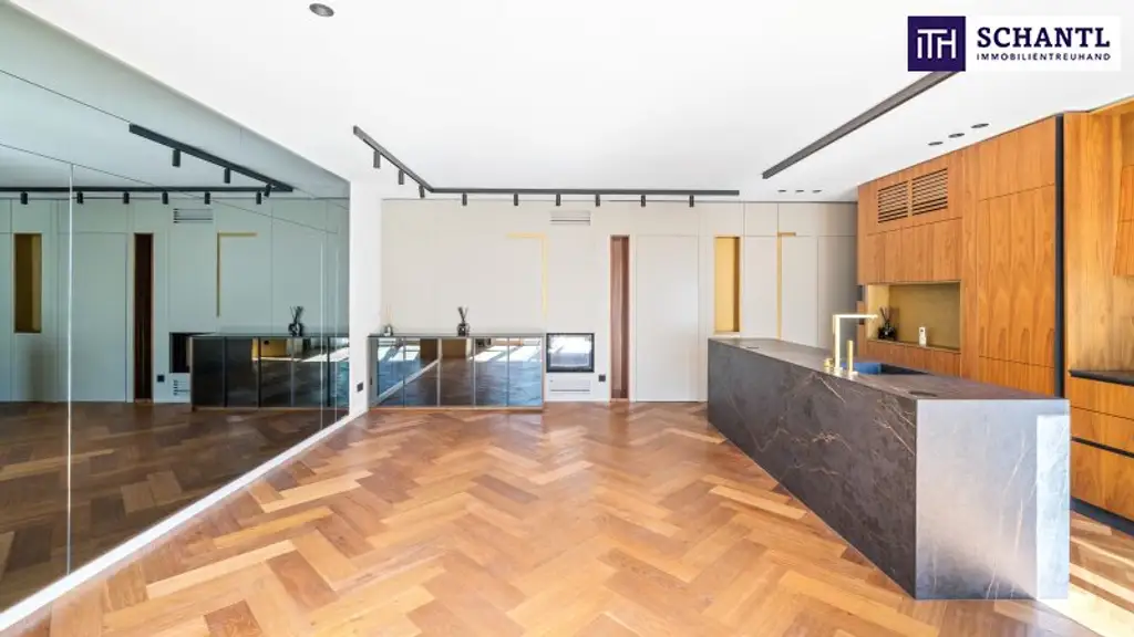 Exklusivität zum Einziehen! Design + Eleganz + Raffinesse + Edle Materialien! TOP-Wohnung in TOP-Lage mit hofseitiger Terrasse! Wünsche werden wahr....