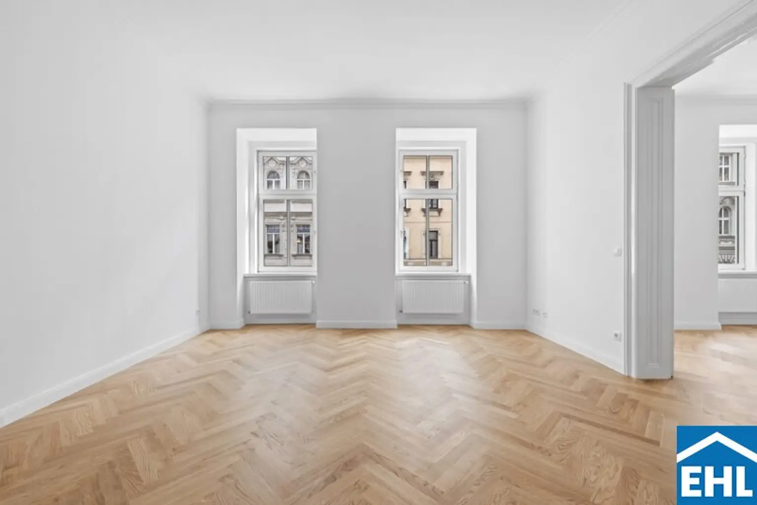 Erstbezug nach Sanierung: Prachtvolle 3 Zimmer-Altbauwohnung Nähe U4 Pilgramgasse