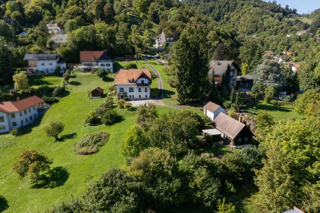 Baugrundstück in Graz-Wetzelsdorf: Traumaussicht und ruhige Lage
