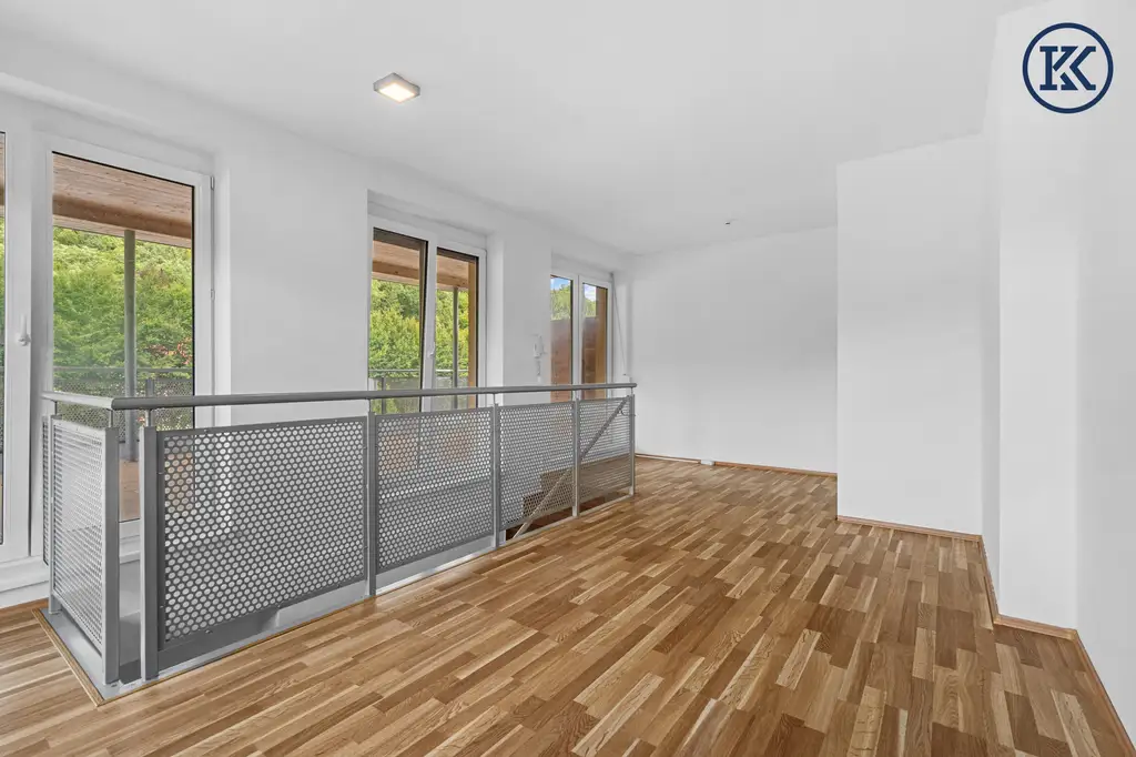 Zuhause im Grünen – Lichtdurchflutete Wohnung mit Dachterrasse & Gartenoase