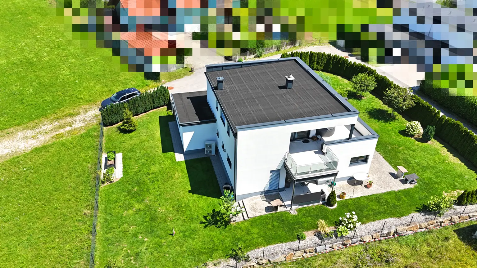 Modernes Einfamilienhaus nahe Ibmer See – Wohnen im Innviertler Naturidyll