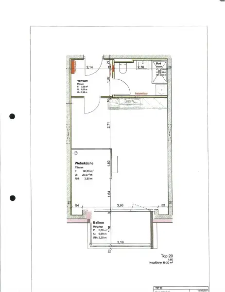 Plan - Modernes und geräumiges Appartement mit großer Loggia und Bergblick