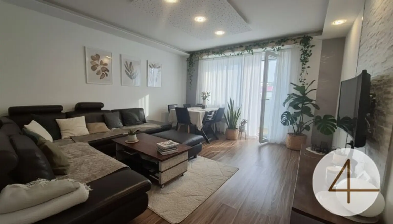 Modernisierte 3 Zimmer Wohnung